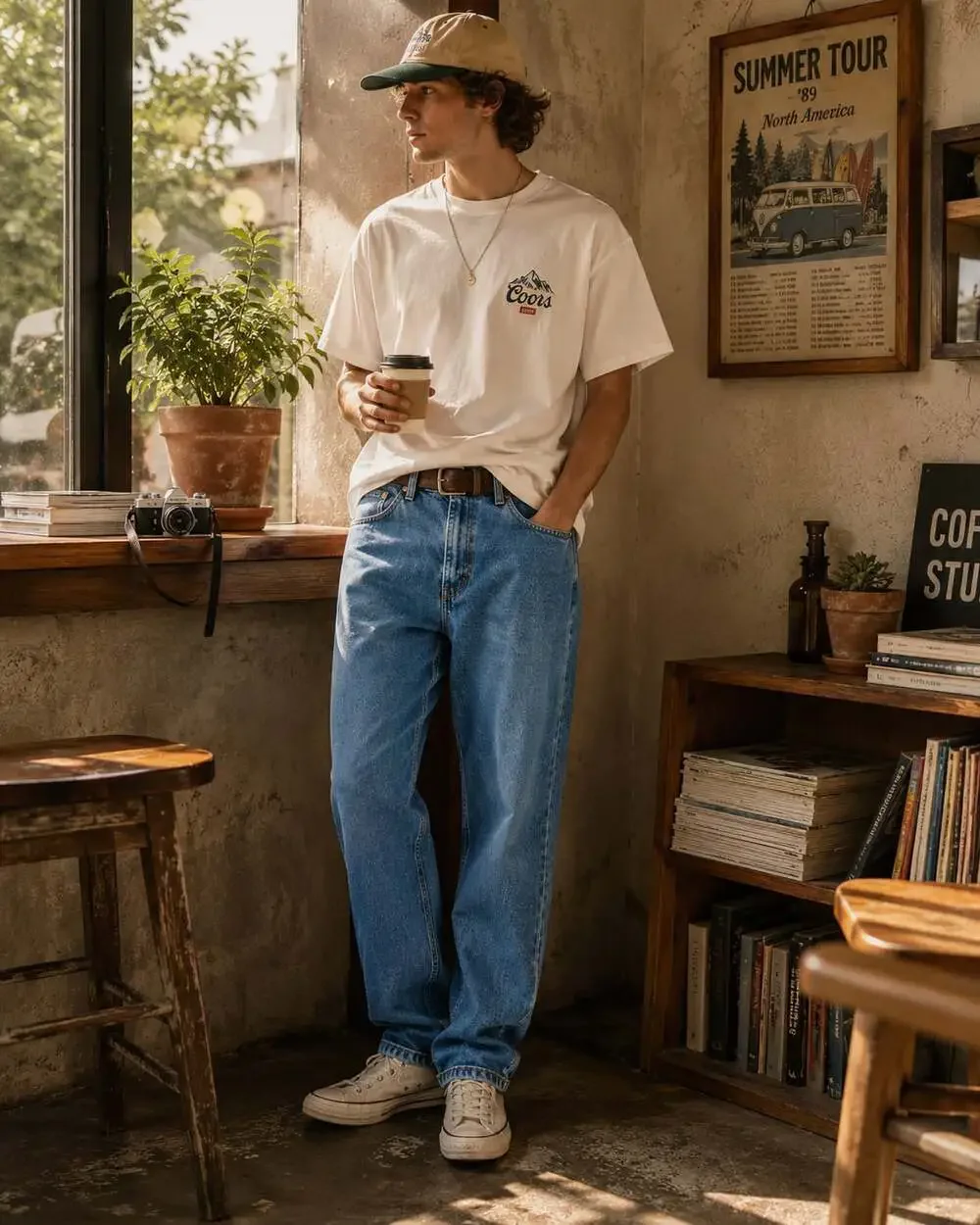 Levi’s 505 Vintage Wash Straight Leg Dad Jeans W42 L30 Y2K